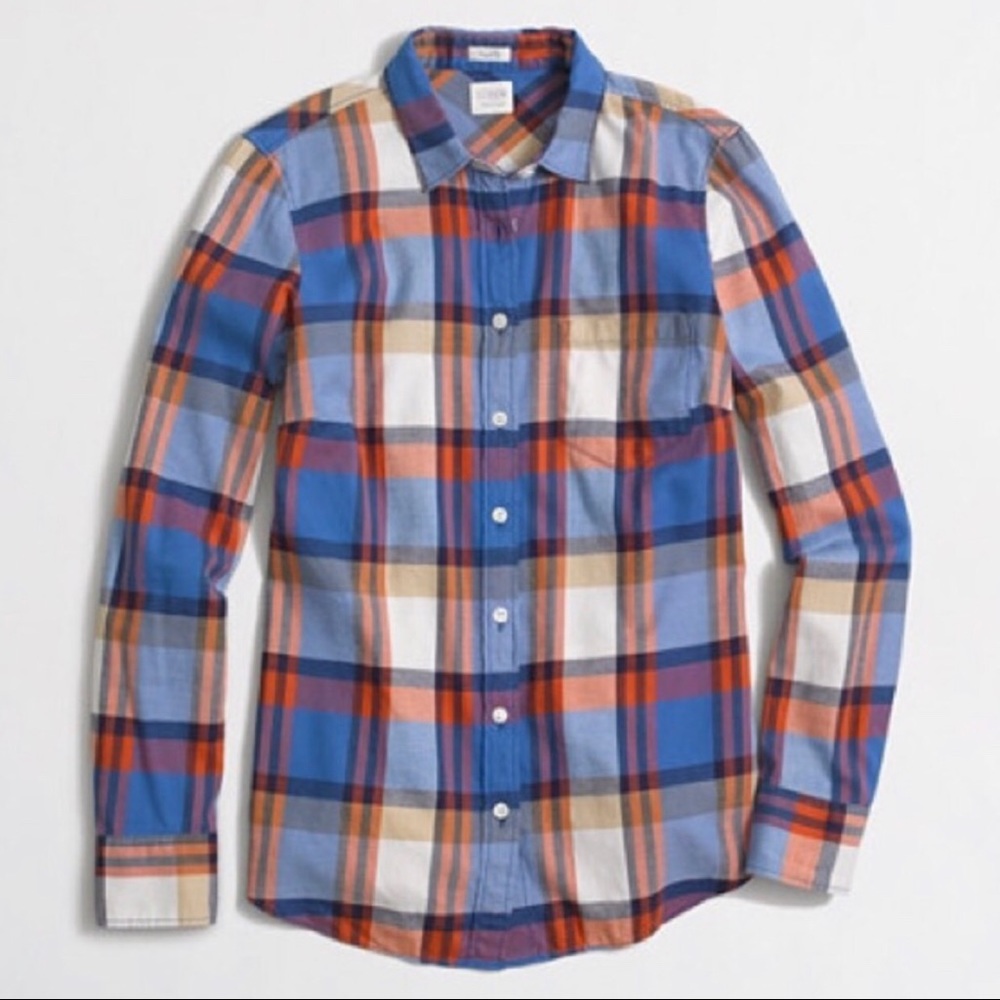 J.Crew Factory | Perfect Fit Button Down Shirt NWT